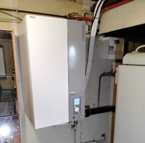 Pose PAC air/eau ATLANTIC, installateur pompe à chaleur Boussens, Mancioux, Saint-Gaudens - Pompe à chaleur 14kW ALFEA EXCELLIA - Thermonéo Energies, poseur pompe à chaleur air eau, étude gratuite pompe à chaleur artisan RGE