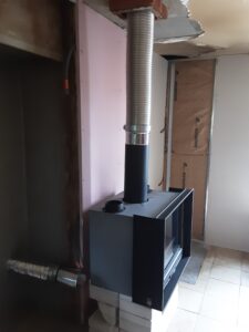 Installation insert bois GODIN, pose d'insert bois dans la région de Toulouse, Saint-Gaudens - Thermonéo Energies, installateur poêle à bois, insert bois, devis gratuit pose d'insert - Chauffagiste Haute-Garonne, solutions de chauffage bois en économie d'énergie label Flamme Verte, Ecodesign 2022